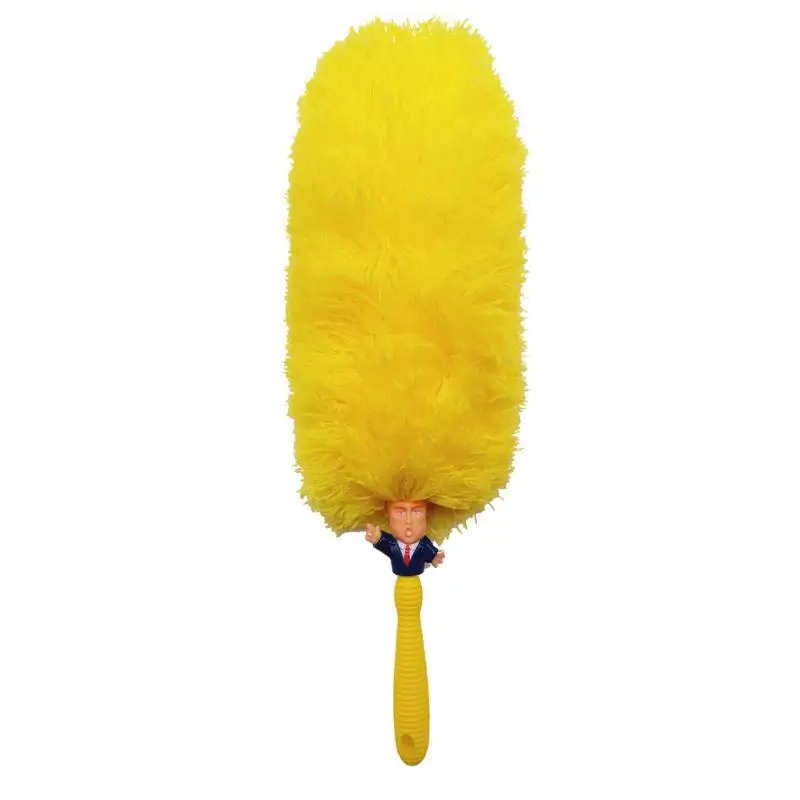 

Cartoon Trump Clean Feather Duster Dirt Dust Brush Cleaner Cleaning Tool