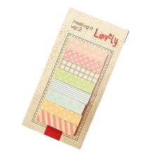 Sticker Memo Pads Colorful Lovely Mini Memo Flags Sticky Notes Girls Gift School Stationery Supplies