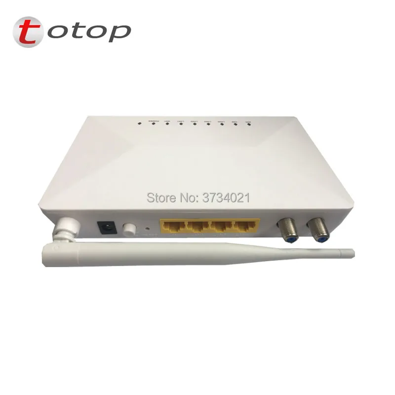 OP MSS5004W EOC slave terminal device 4 10/100 м RJ45 port + CATV Wifi (300 Мбит/с) ONU|Оптоволоконное оборудование|