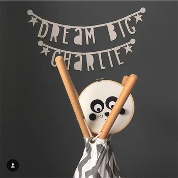 

Nordic Style Panda Felt Wind Chime Pendantcraft DIY Modern Home Decor Tent Pendant Children's Room Decoration Photography Props