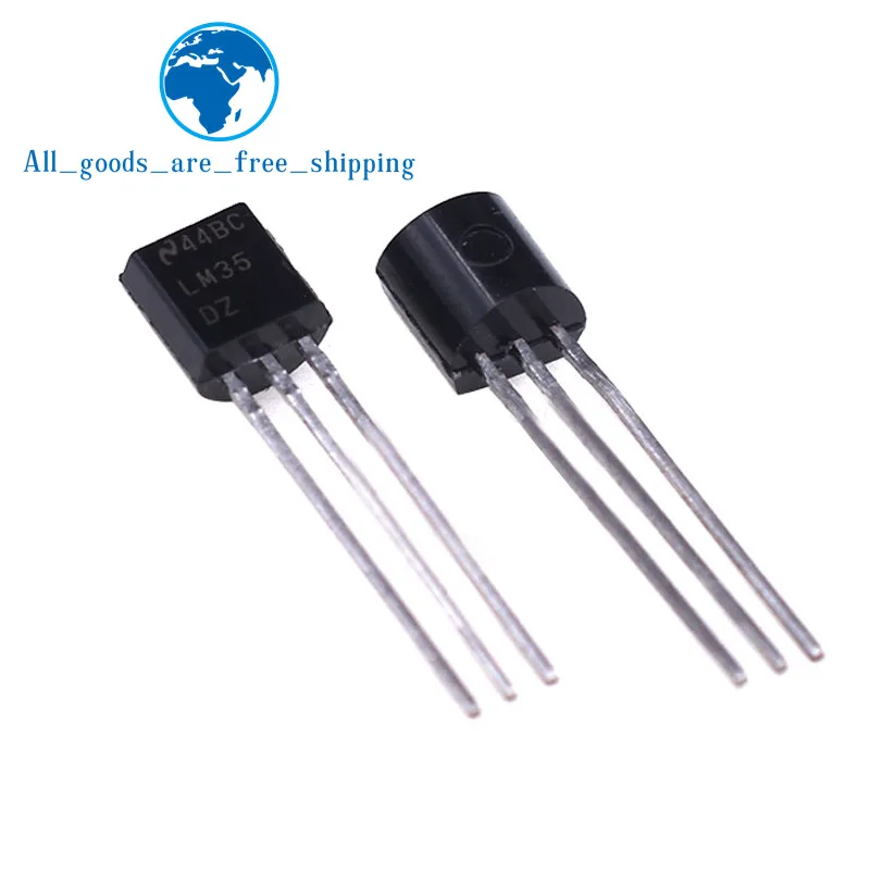 

Integrated Circuit LM35DZ TO-92 LM35 Precision Centigrade Temperature Sensor For IC Low Impedance In Stock