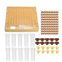 Вывод маток для пчеловодства 110 Набор чашек для клеток оборудование для пчеловодства инструменты пчеловодческий пластиковый ящик для пчеловодства набор для клетки