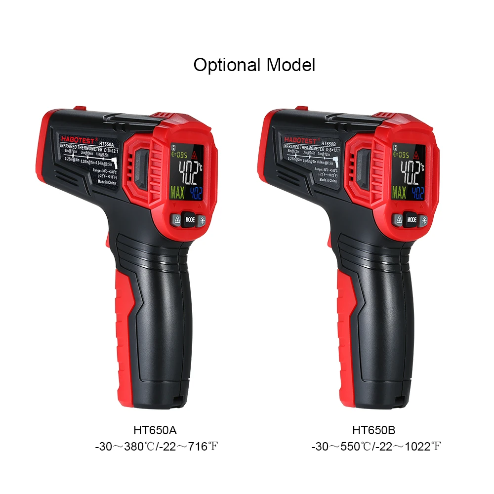 

KKMOON Portable termometro Non-Contact LCD IR Laser Infrared Digital Temperature Gun