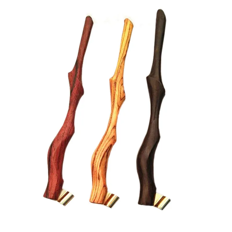 Handmade Exotic Rosewood Oblique Nib Dip Pen Holder English Calligraphy