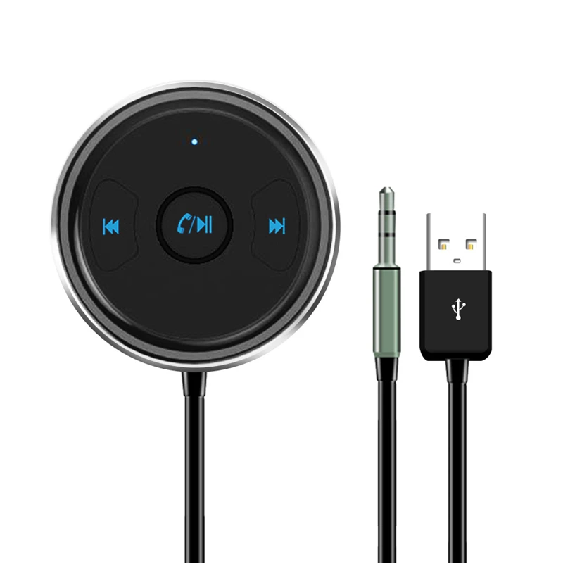 Автомобильный Bluetooth адаптер 3 5 AUX аудиоприемник приемник мм|Автомобильный