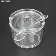 WSHYUFEI сахарница акриловая коробка банка для специй Приправа солонка горшок банки кухонные принадлежности