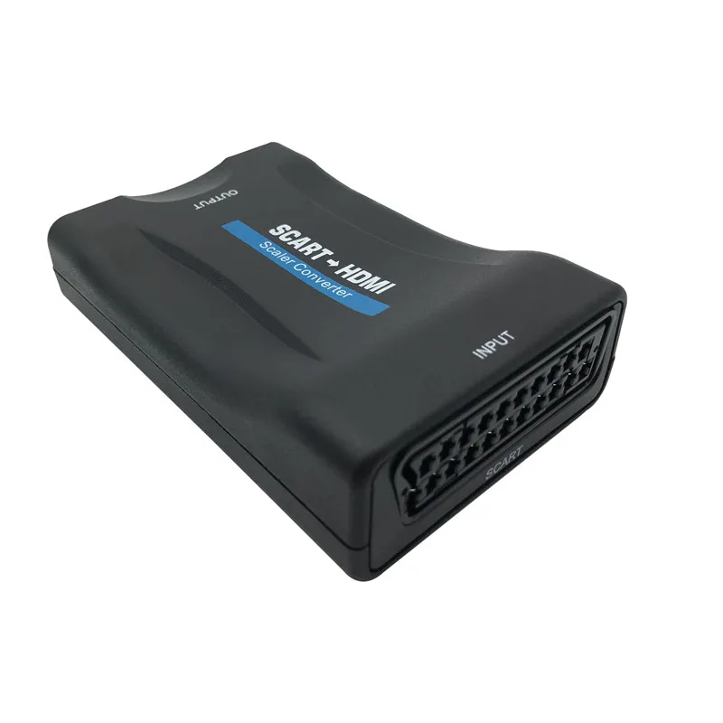 1080P SCART К HDMI видео аудио высококлассный конвертер адаптер для HD TV DVD и