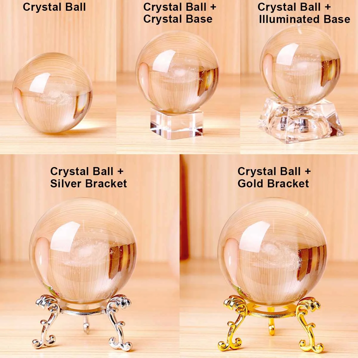 

6cm Diameter Globe For Galaxy Miniatures Crystal Ball 3D Laser Engraved Quartz Glass Ball Illuminated Base Home Decoration Gifts