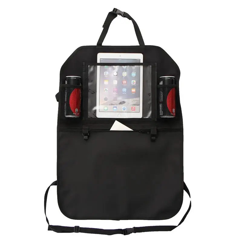 

Onever Universal Car Back Pocket Bag Mud Hanging Organizer Anti Kick Mat Waterproof Auto Car Seat Protector Cover 46*64cm