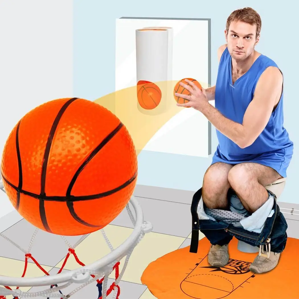 

Bedroom Bathroom Toilet Office Desktop Mini Basketball Bedroom, Bathroom, Toilet, Decompress Game Gadget Toys