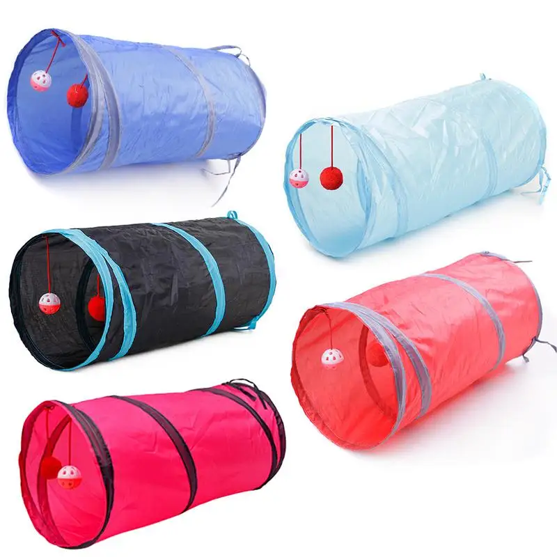 NEW 2/3/4/5 Holes 12 Colors Foldable Pet Cat Tunnel Indoor Outdoor Pet Cat Training Toy for Cat Rabbit Animal Play Tunnel Tube NEW 2/3/4/5 Holes 12 Colors Foldable Pet Cat Tunnel Indoor Outdoor Pet Cat Training Toy for Cat Rabbit Animal Play Tunnel Tube