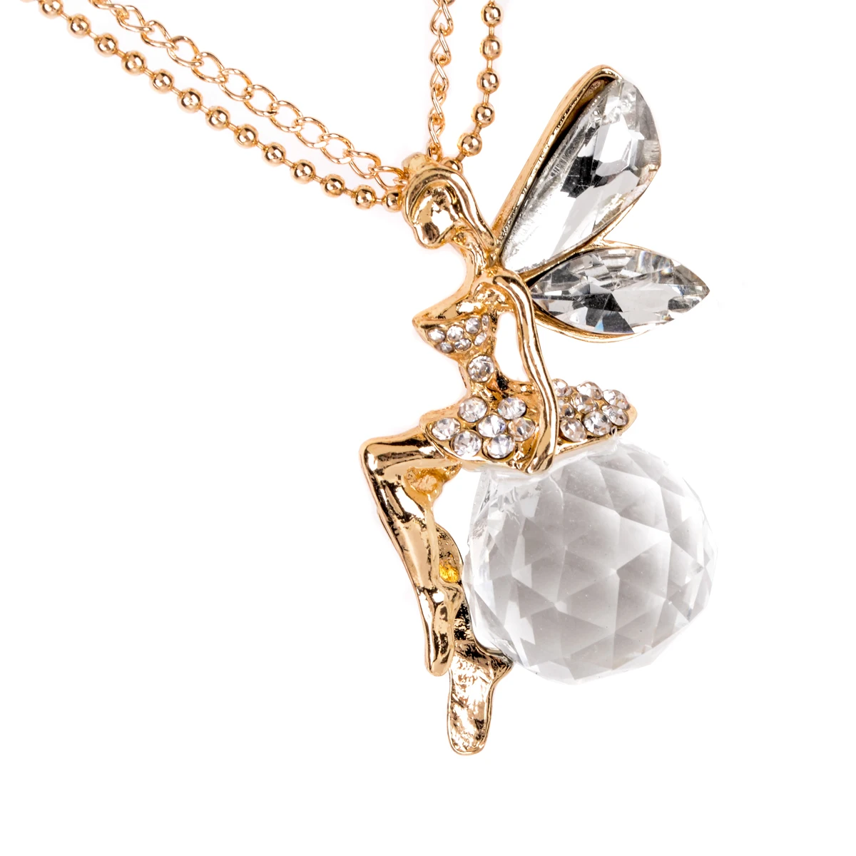 Женское винтажное ожерелье с подвеской в виде бабочки|long chain necklace|chain necklacefairy necklace