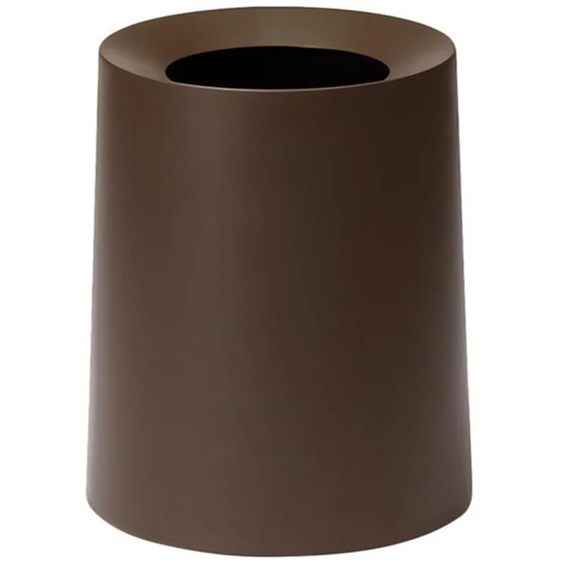 

Household Double-Layer Round Trash Can Office Living Room Kitchen Bathroom Double-Layer Trash Bin Waste Bins Without Lid