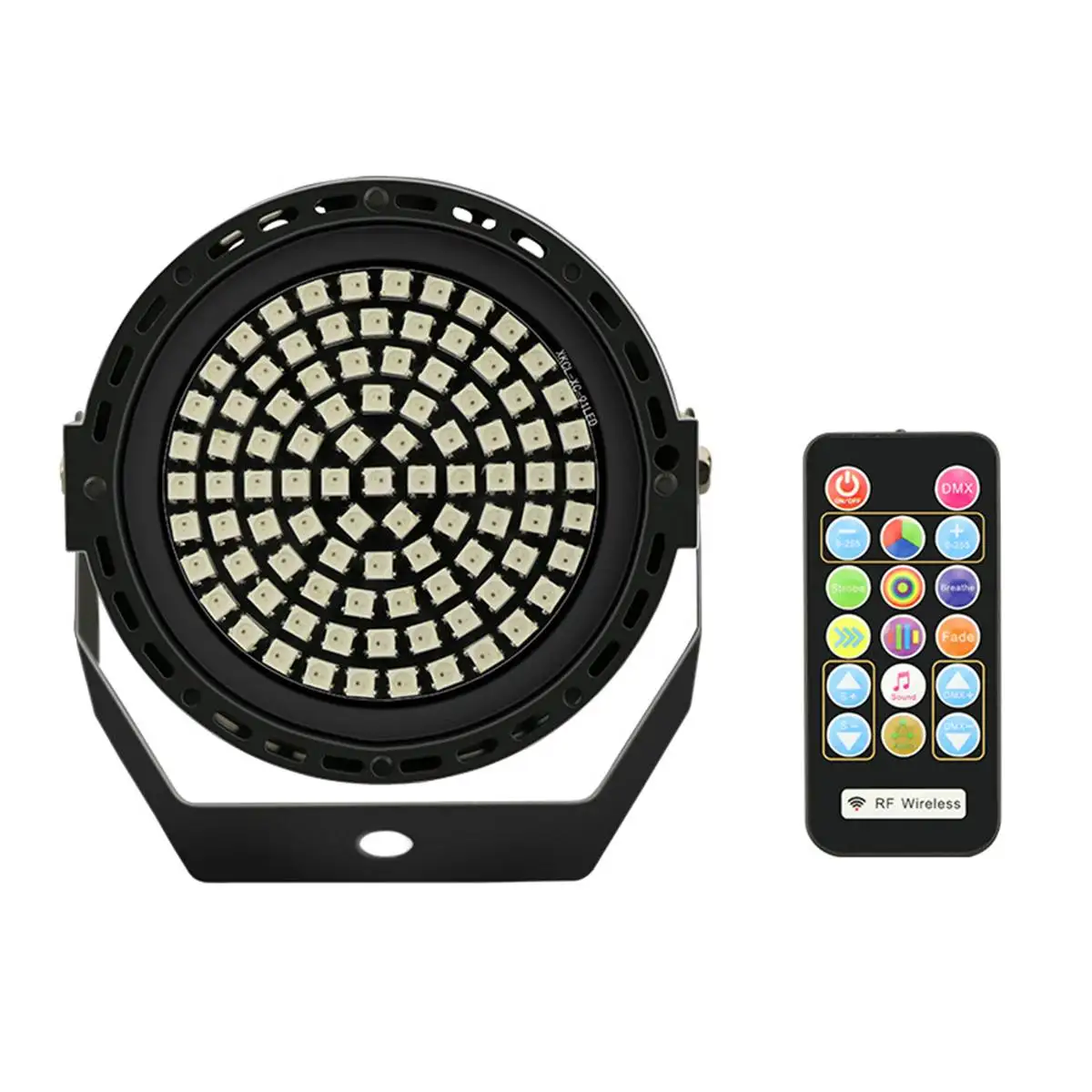 

91/127 LED RGB Stage Light Lamp DMX512 Remote Control Light Club DJ Party Disco Commercial Lighting Festival Party Decoration