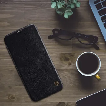 

Case for Samsung Galaxy J4 Core NILLKIN Qin Series Luxury Wallet PU Leather PC Flip Cover sfor Samsung J4 Core Case