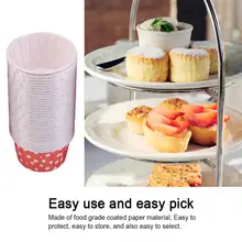 Новые модные продажи 100 шт мини капкейки лайнеры бумажные круглый торт, чашки для выпечки Маффин Чехлы для дома вечерние и свадебные инструменты