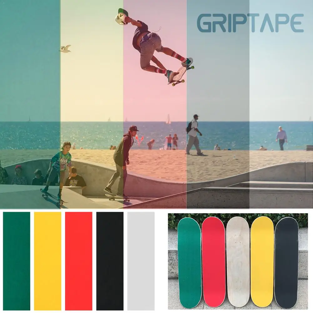 84*23 سنتيمتر لوح التزلج 4 عجلة الصنفرة Griptape ارتداء مقاومة سماكة كبيرة سطح الصنفرة Griptape ل التزلج