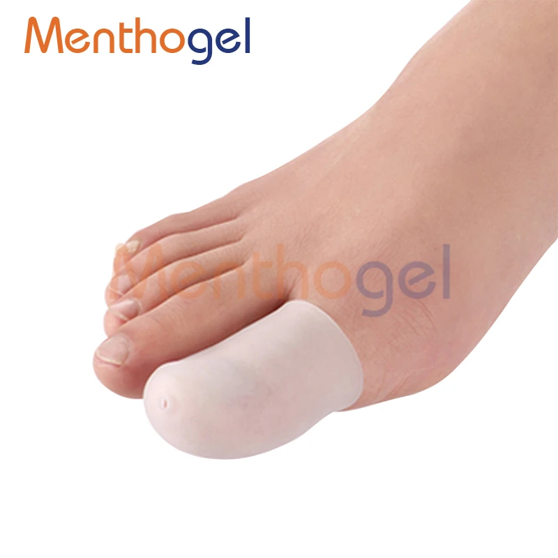 

Menthogl 2 Piece Silicone Toe Protectors foot care shoes accessories Silicone Shoe Pad Orthopedic arch supports Gel insoles