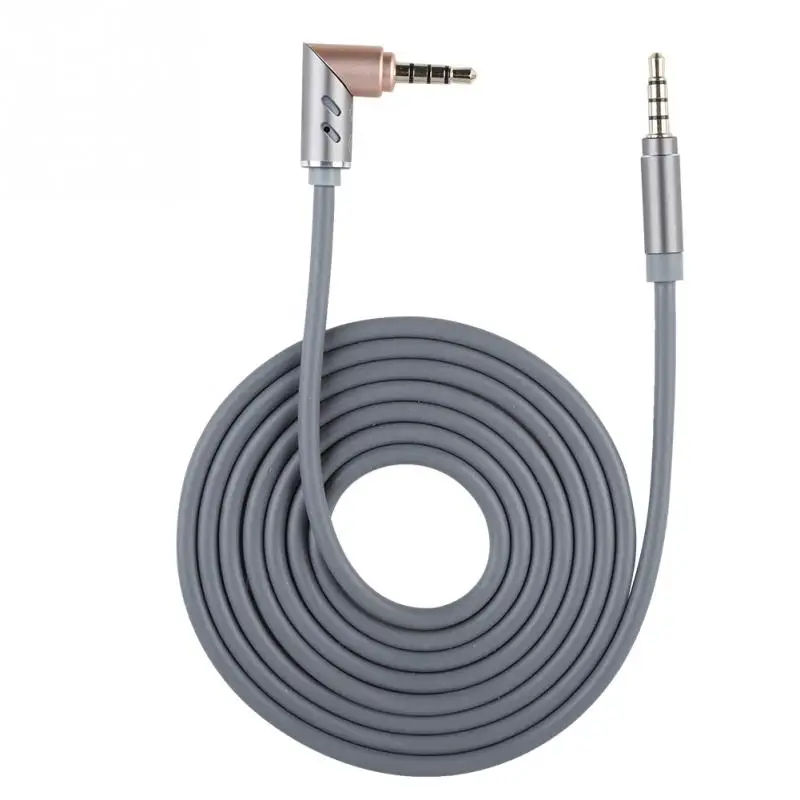 

3.5mm 180 Angle Rotation to 90 Angle Right Angle Male to Male AUX Car Audio Cable 1 m