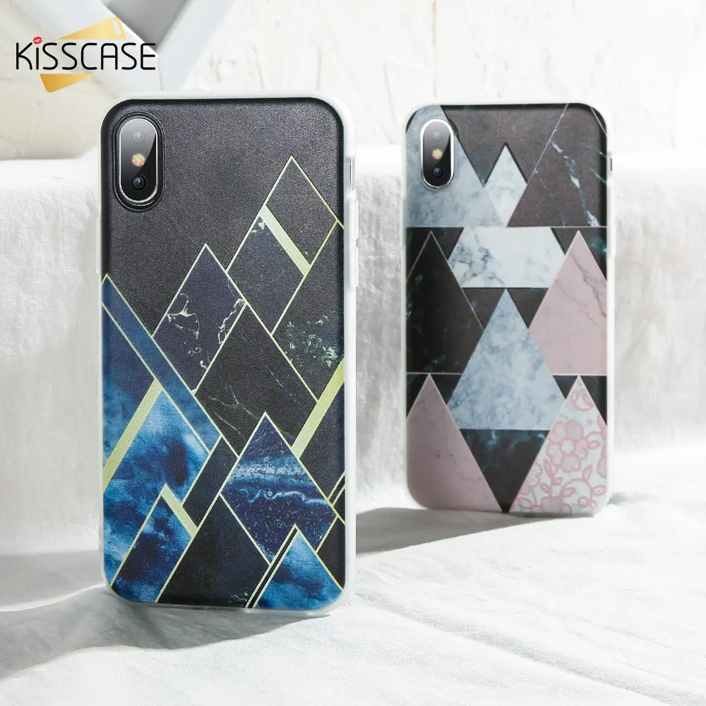 KISSCASE мраморный чехол для Huawei P10 P20 Mate 20 10 Lite Pro P Smart Emboss Мягкие силиконовые чехлы Honor