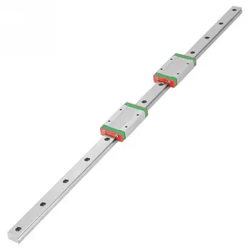

LML15H Linear Slide Guide Rail 500mm Length with 2Pcs Extension Sliding Blocks Liner Guide Set