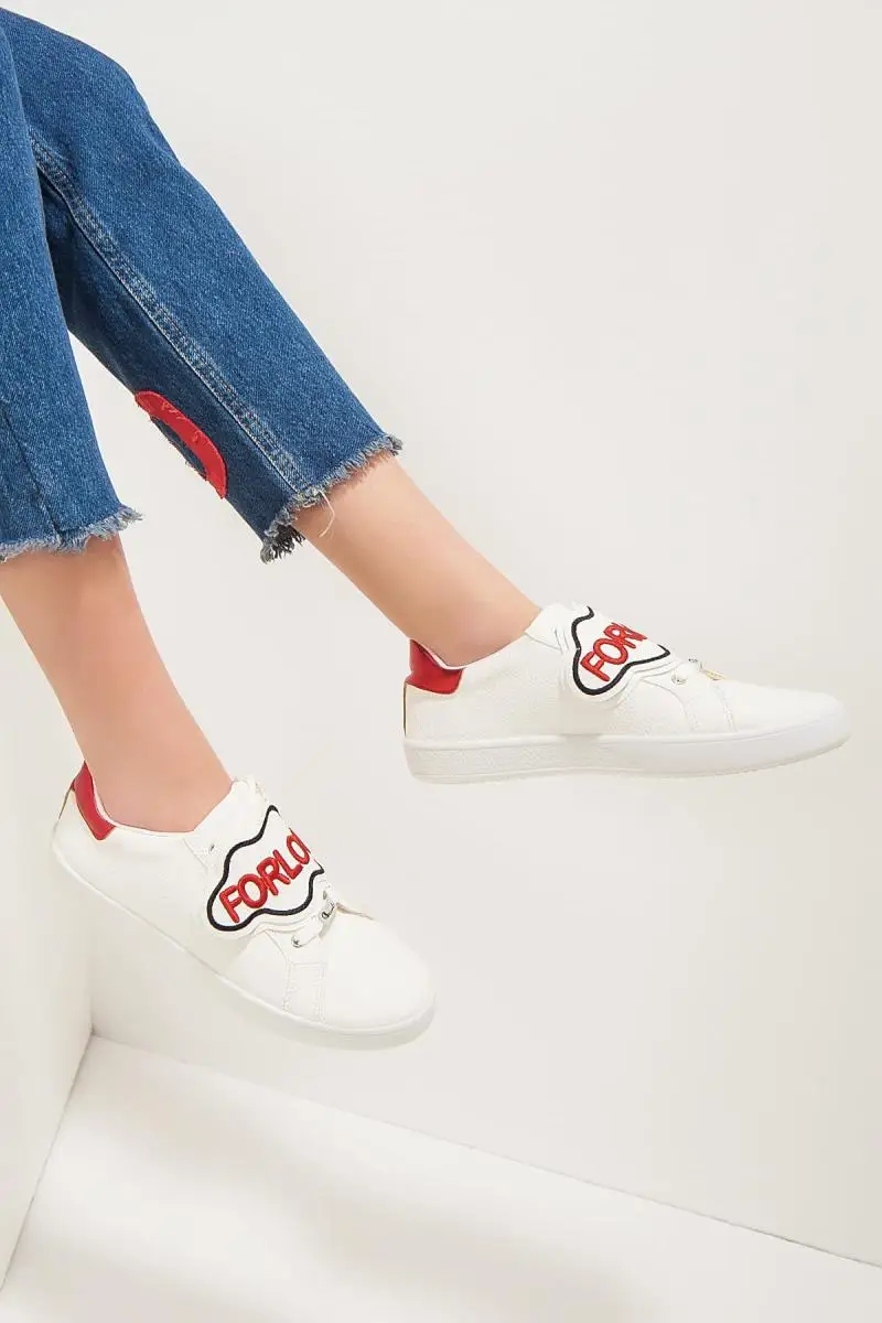

Bambi White Women 'S Shoes F0394101109