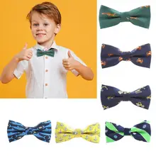 Модные детские галстуки-бабочки для мальчиков; яркие цвета; детские галстуки-бабочки для торжественных случаев; аксессуары для свадебного торжества; жаккардовые галстуки с объемным рисунком
