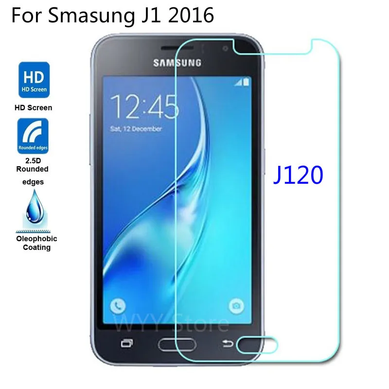 9H закаленное стекло для защиты экрана Samsung Galaxy J1 2016 J 1 J120 J120F J120H SM J120F/DS 0 26 мм