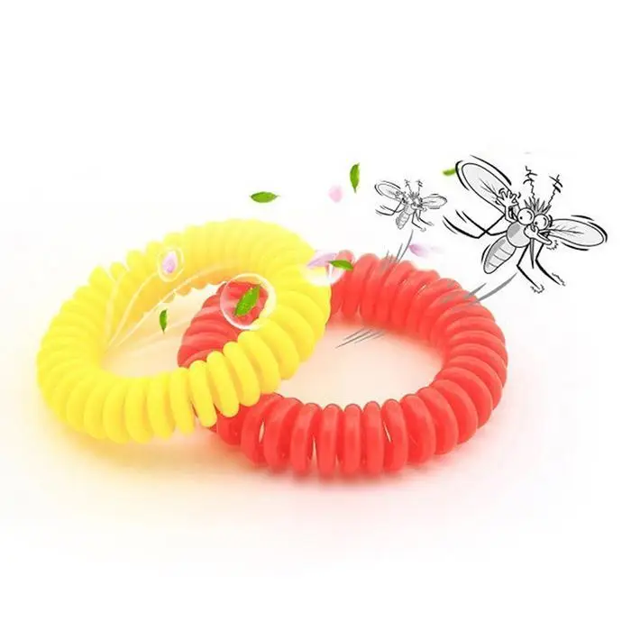 10Pcs Anti Mosquito Repellent Bracelet Killer Mosquito Outdoor Wrist / ankle Safe for baby child Adult Random Deworming bracelet