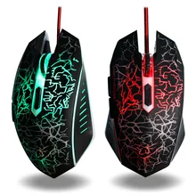 Игровая мышь 3200 dpi Регулируемая оптическая компьютерная оптическая USB Проводная мышь эргономичная геймерская мышь для ноутбука ПК