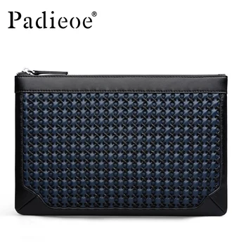 

Padieoe bolsa masculina de couro clutch bag purses and handbags luxury envelope fashion