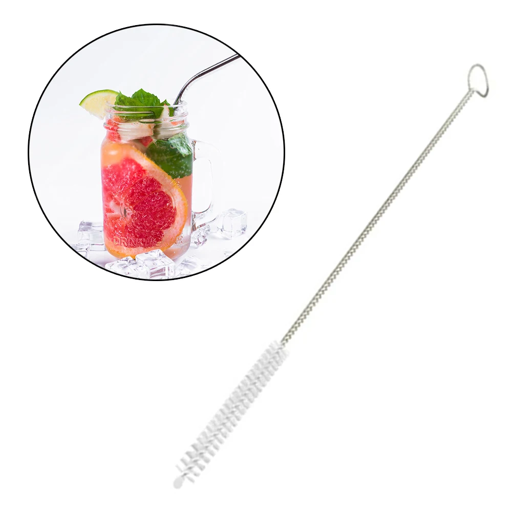 

Long Straw Brush Cleaner Tools Drinking Straw Brushes Bendable Cleaning Helper for Multiple Size Straws