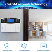 Беспроводной GSM сигнализация автодозвон системы Главная охранной сигнализации ИК детектор