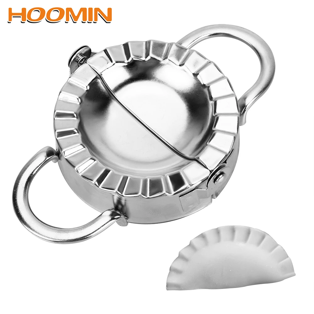 Stainless Steel Eco-Friendly Pastry Tool Dumpling Maker Wraper Dough Cutter Kit.