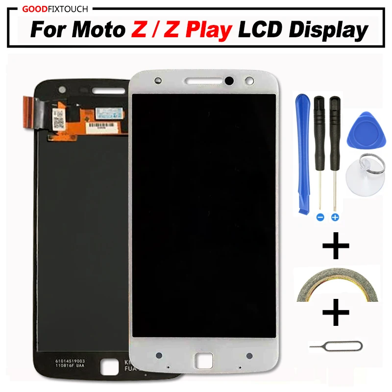 5 &quotдля Motorola MOTO Z/MOTO Z Play ЖК-дисплей с сенсорным экраном дигитайзер для /ZPlay в сборе