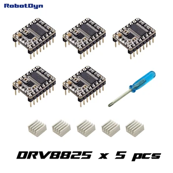 

5 pcs - DRV8825 stepper motor Driver for 3D printers