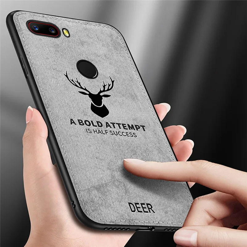 

ZTE Nubia Z17 Mini Case Colored Fabric Deer Cloth Matte Case Cover for ZTE Nubia Z18 Mini Z17S Z17Mini S Silicon TPU Frame Cover