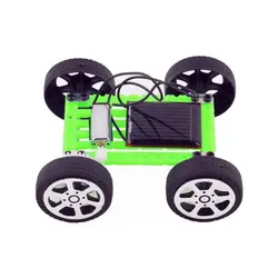 Мини игрушечная машинка на солнечной батарее детей интеллектуальная обучающая игрушка