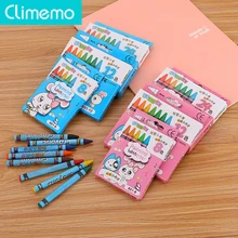 Climemo 8/12/24 Цвета восковой мелок комплект детской одежды мелки товары для рукоделия милый кролик Np208
