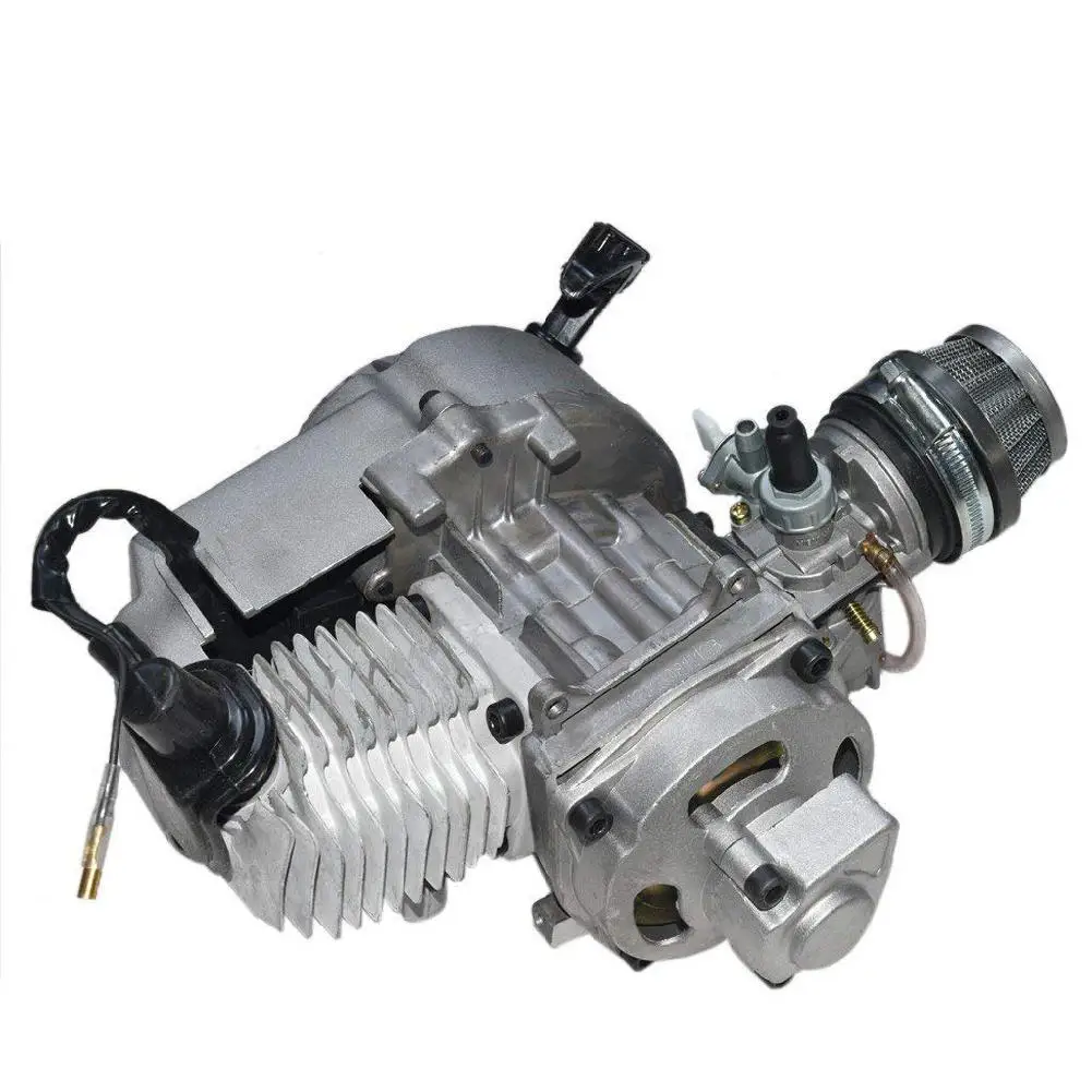 49cc motor 2 Stroke Pull Start Engine motorcycle Transmission Engine Mini Pocket PIT Quad Dirt Bike ATV 4 Wheel Accessories