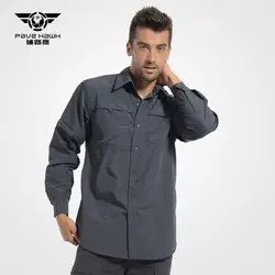 2019 бренд кемпинг и походные рубашки быстросохнущая воздухопроницаемые рубашки для кожи хлопок ткань-Специальная цена