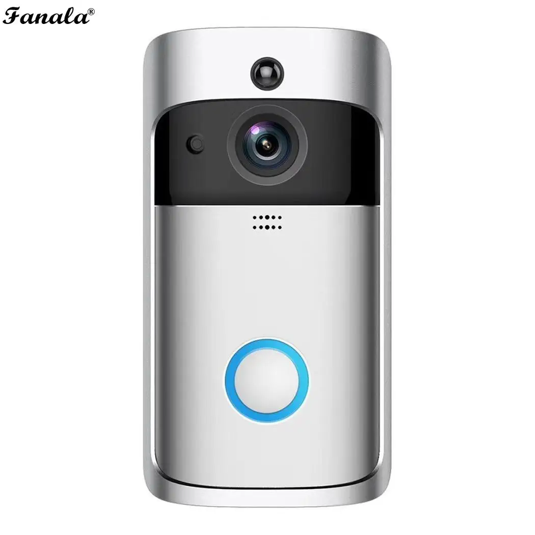 

Wireless Remote Home Monitoring RIP Motion Detection Smart WIFI 802.11 B/G/N Video Doorbell TF Card Max 32G