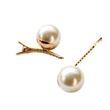 10 шт. заколки для волос, модные элегантные жемчужные заколки для волос, короткие заколки для девочек и женщин