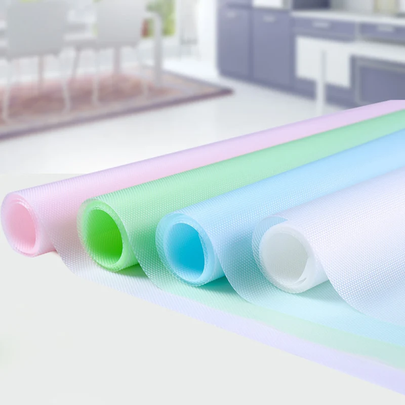 

Cupboard Placemat Household Merchandises Shelf Liners 30x150cm 40x150cm Moth Mildew Proofing Kitchen Table Mat Drawers Cabinet