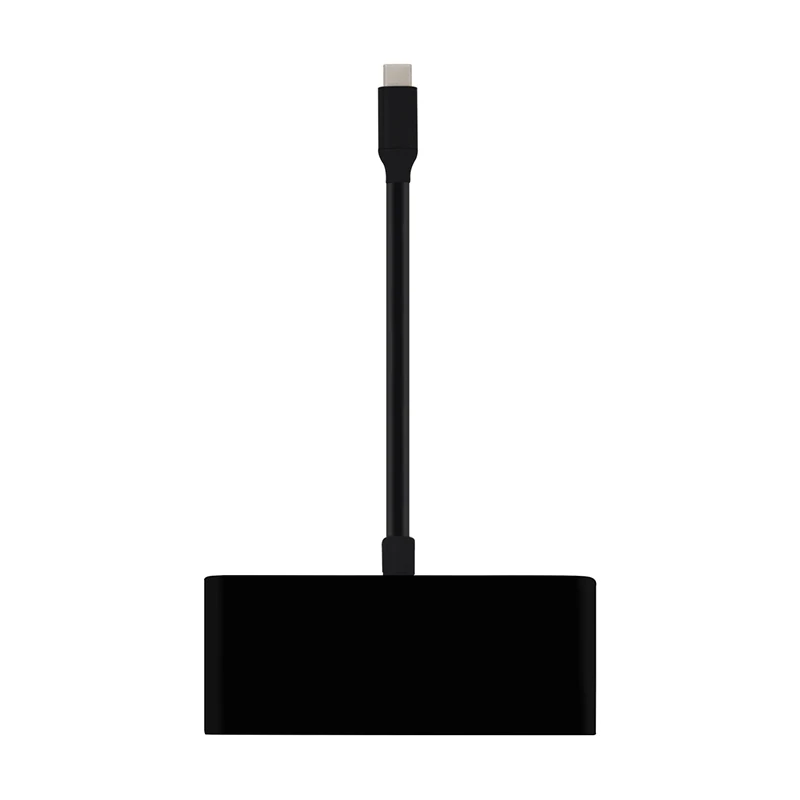 

Typec 3.1 to HDMI VGA Audio Video Converter with USB3.0 Support 4K Mirror Extend Mode for Macbook Google Chromebook Pixel