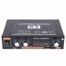 Универсальный G30 Hifi Bluetooth автомобильный аудио усилитель мощности fm-радио плеер Поддержка SD/USB/DVD/MP3 с пультом дистанционного управления EU
