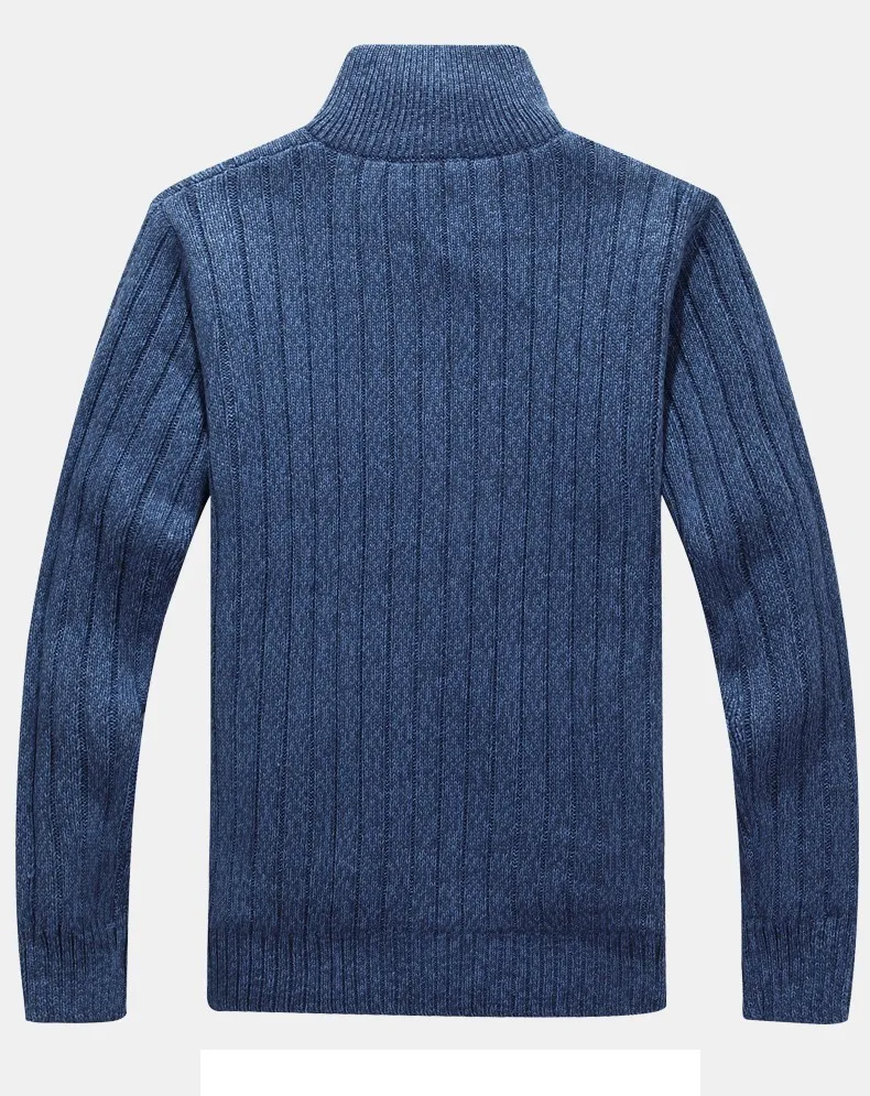 Мужской зимний толстый свитер из искусственного меха, мужской однотонный приталенный свитер из искусственной шерсти, пальто, верхняя одежда M-3XL