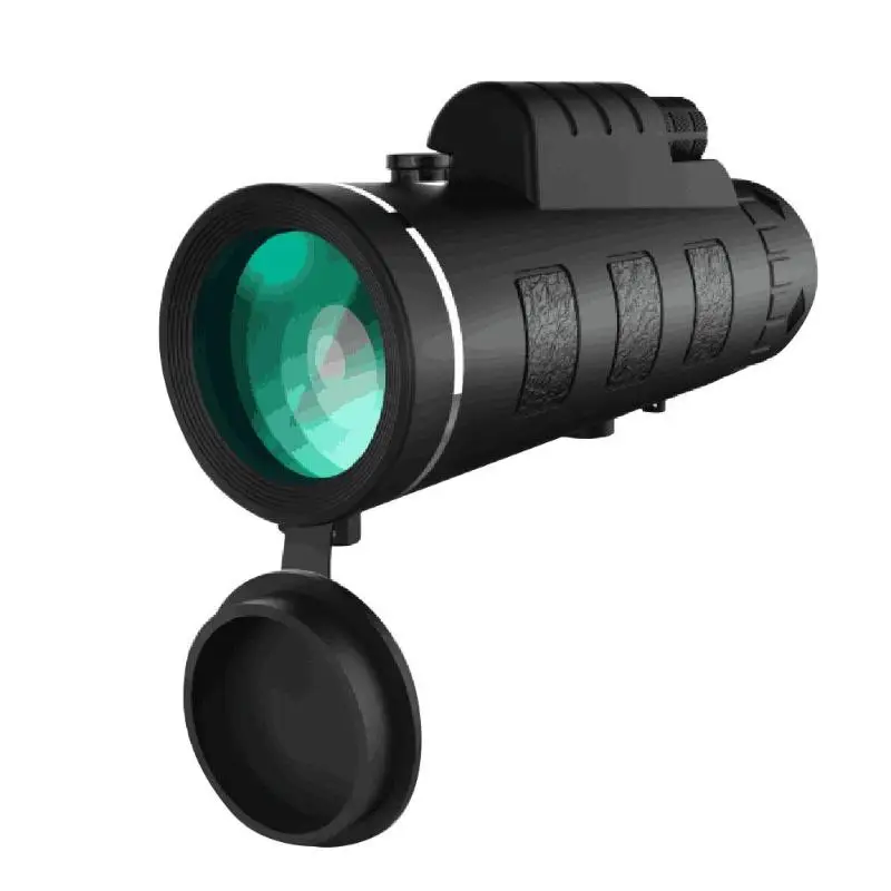 في الهواء الطلق مناظير أحادي قوية يده تلسكوب مع الهاتف كليب العسكرية HD 40x60 المهنية الصيد