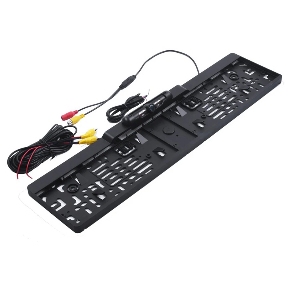

Eu Car License Plate Frame Rear View Camera Hd Rear View Camera Reverse Car Camera With 4 Ir Light