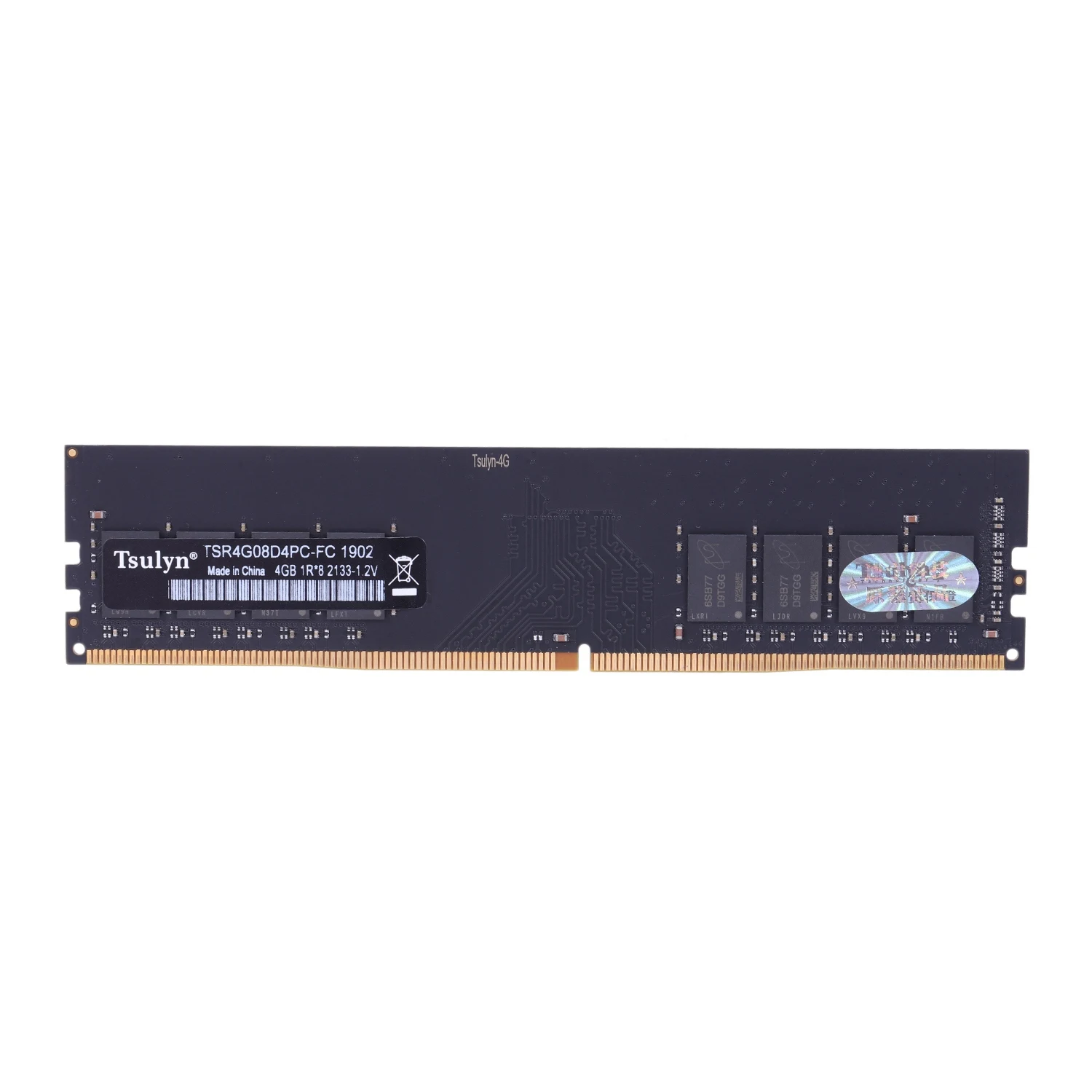 

Tsulin 1.2V PC DDR4 RAM Memory DIMM 288-pin Desktop Ram Internal Memory RAM For Desktop Computer Games Ram(4GB/2133MHz)